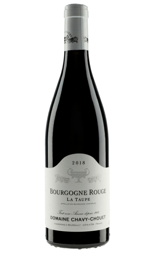 Вино Domaine Chavy-Chouet Bourgogne Rouge La Taupe 2018