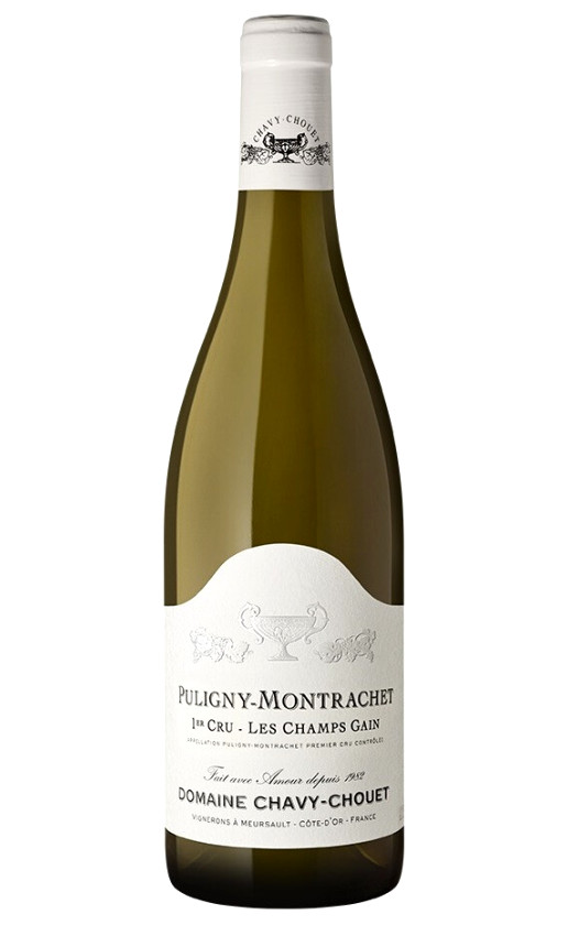 Wine Domaine Chavy Chouet Puligny Montrachet Premier Cru Les Champs Gain 2018
