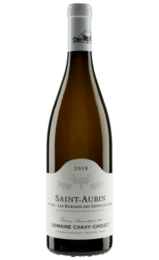 Wine Domaine Chavy Chouet Saint Aubin Premier Cru Les Murgers Des Dents De Chien 2018