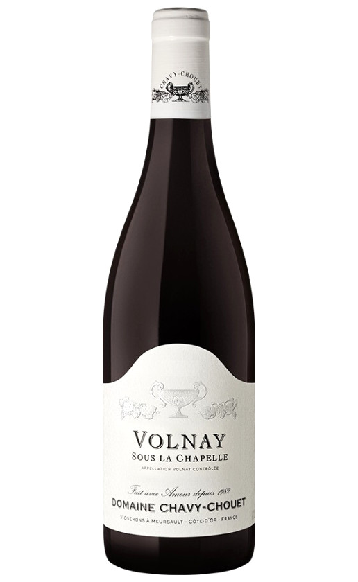 Вино Domaine Chavy-Chouet Volnay Sous la Chapelle 2018