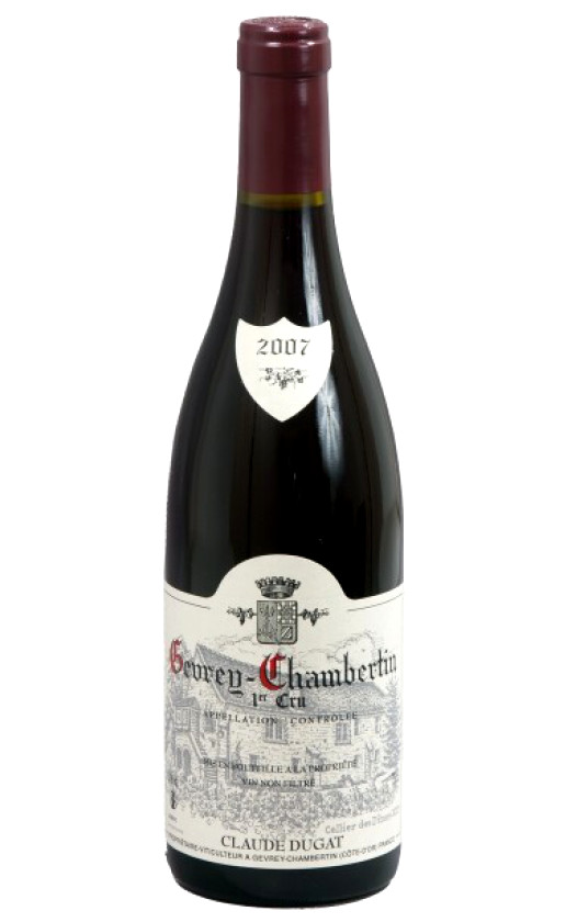 Wine Domaine Claude Dugat Gevrey Chambertin Premier Cru 2007