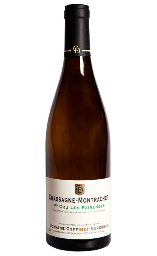 Вино Domaine Coffinet-Duvernay Chassagne-Montrachet 1er Cru Fairendes 2017