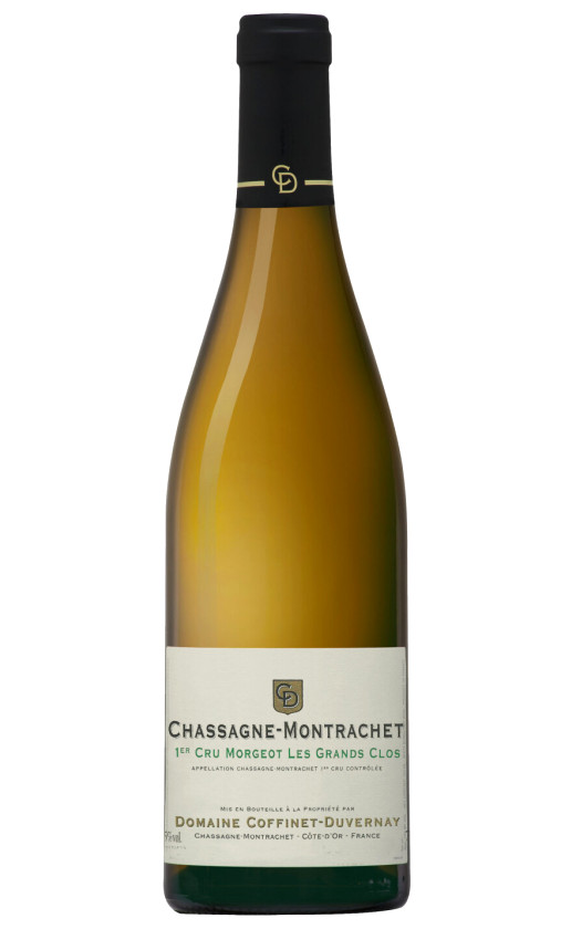 Вино Domaine Coffinet-Duvernay Chassagne-Montrachet 1er Cru Morgeot Les Grands Clos 2017