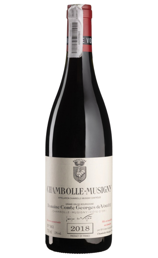 Вино Domaine Comte Georges de Vogue Chambolle-Musigny 2018