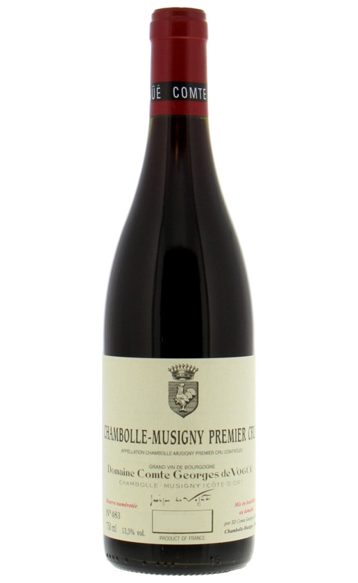 Wine Domaine Comte Georges De Vogue Chambolle Musigny Premier Cru 2018