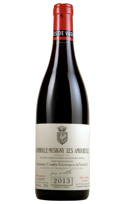Вино Domaine Comte Georges de Vogue Chambolle-Musigny Premier Cru Les Amoureuses 2013