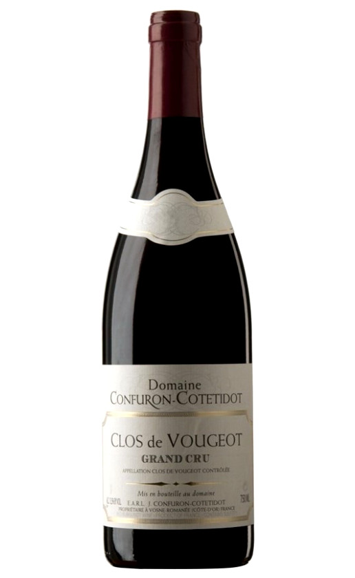 Вино Domaine Confuron-Cotetidot Clos de Vougeot Grand Cru 1990