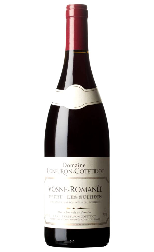 Wine Domaine Confuron Cotetidot Vosne Romanee 1 Er Cru Les Suchots 2007