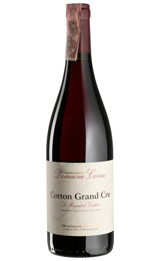 Wine Domaine Cornu Corton Grand Cru Le Rognet Et Corton 2014