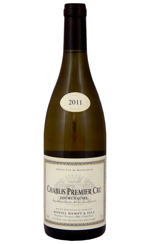Wine Domaine Dampt Fils Chablis Premier Cru Fourchaume 2011