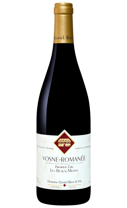 Wine Domaine Daniel Rion Fils Vosne Romanee Premier Cru Les Beaux Monts 2017