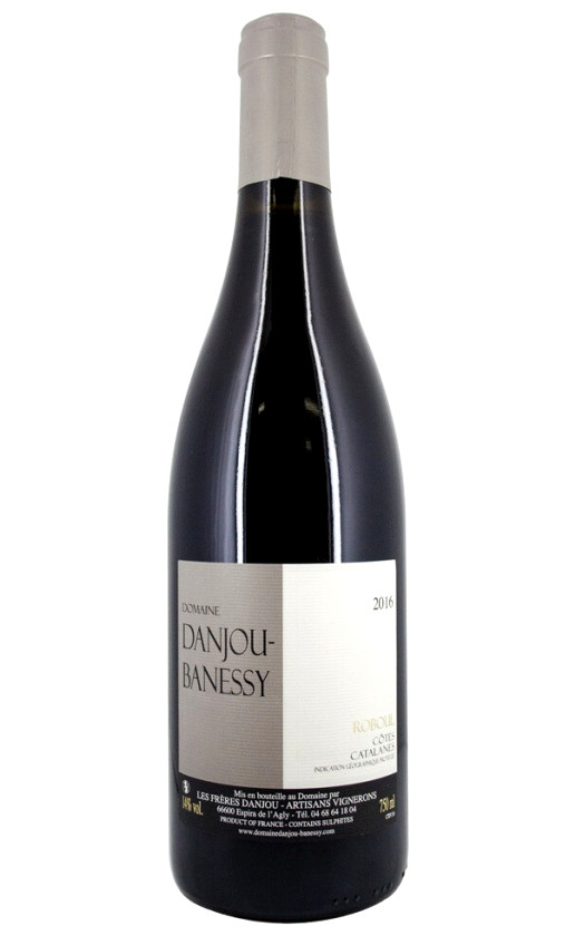 Вино Domaine Danjou-Banessy Roboul Cotes Catalanes 2016