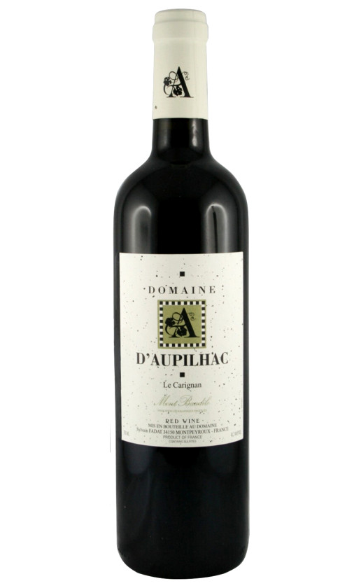 Wine Domaine Daupilhac Le Carignan Mont Baudile 2014