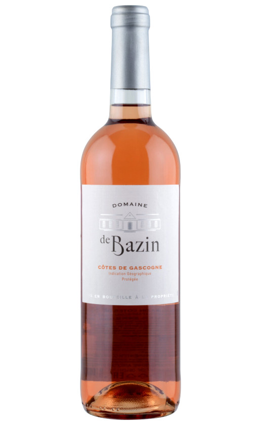 Wine Domaine De Bazin Rose Cotes De Gascogne