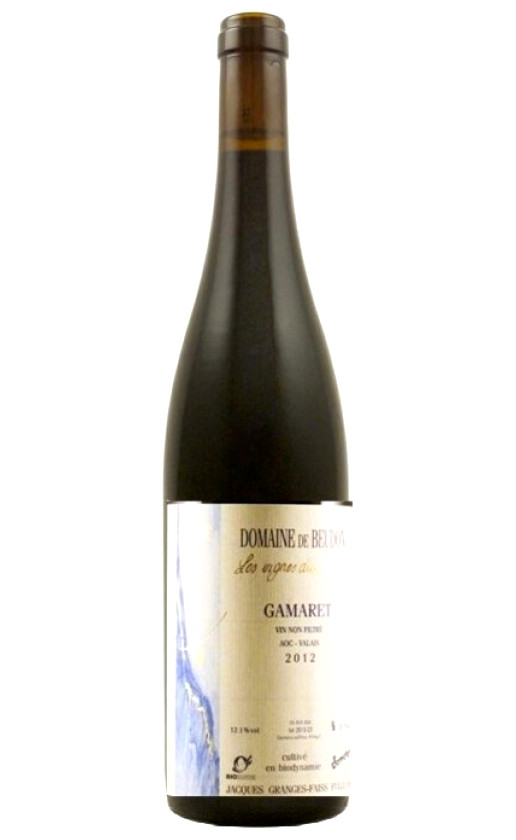 Wine Domaine De Beudon Gamaret 2012