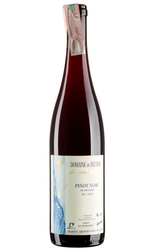 Вино Domaine de Beudon Pinot Noir Valais 2013