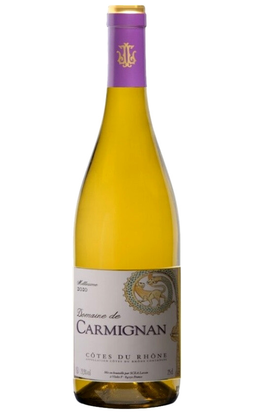 Wine Domaine De Carmignan Cotes Du Rhone Blanc 2020