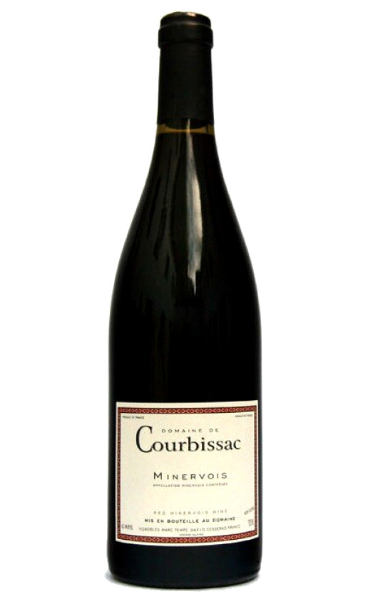 Wine Domaine De Courbissac Minervois 2012