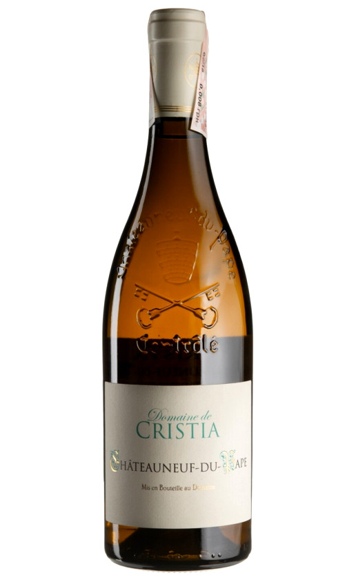 Вино Domaine de Cristia Chateauneuf-du-Pape Blanc 2018