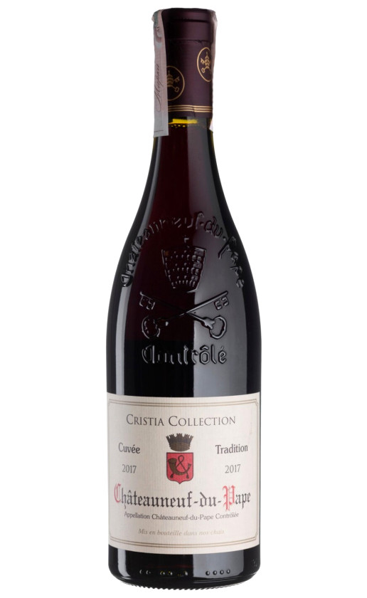 Wine Domaine De Cristia Cristia Collection Chateauneuf Du Pape Kosher 2017