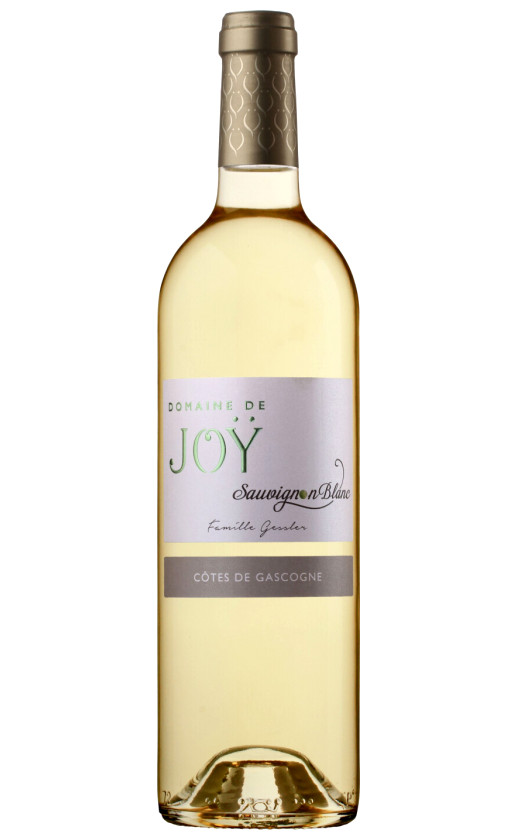 Вино Domaine de Joy Sauvignon Blanc Cotes de Gascogne 2019