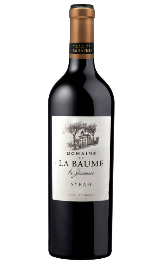 Wine Domaine De La Baume La Jeunesse Syrah Pays Doc 2016