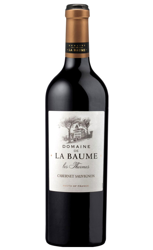 Вино Domaine de la Baume Les Thermes Cabernet Sauvignon Pays d'Oc 2016