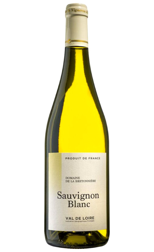 Вино Domaine de La Bretonniere Sauvignon Blanc Val de Loire 2019