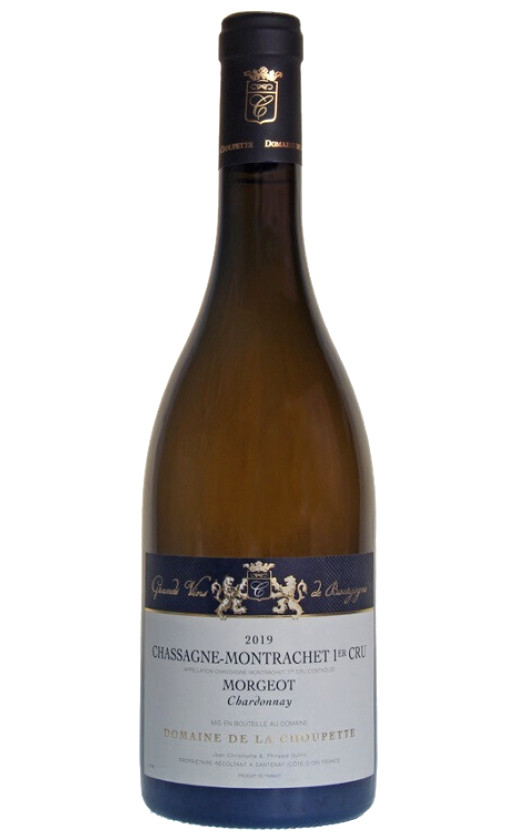 Вино Domaine de la Choupette Chassagne-Montrachet 1er Cru Morgeot Blanc 2019