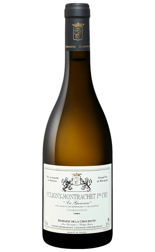 Wine Domaine De La Choupette Puligny Montrachet 1Er Cru La Garenne 2019