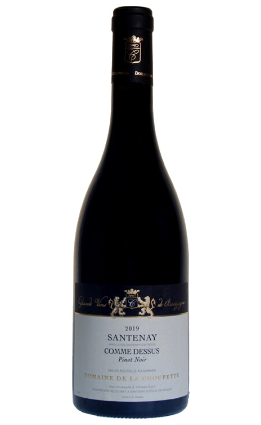 Вино Domaine de la Choupette Santenay Comme Dessus 2019