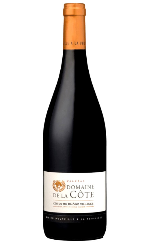 Wine Domaine De La Cote Cotes Du Rhone Villages Valreas 2017