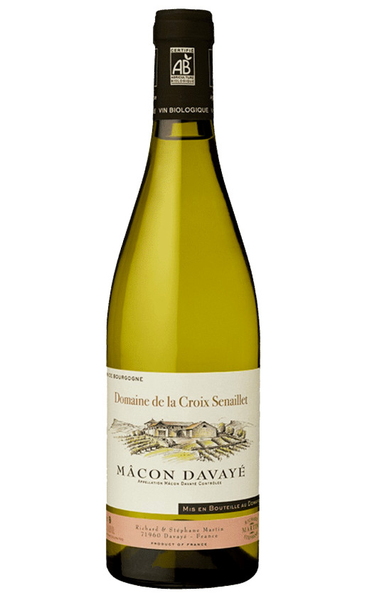 Вино Domaine de la Croix Senaillet Macon-Davaye 2019