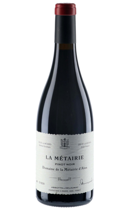 Wine Domaine De La Metairie Dalon La Metairie Pinot Noir Pays Doc