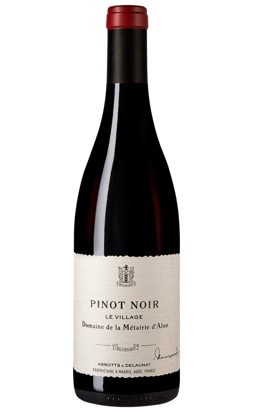 Wine Domaine De La Metairie Dalon Pinot Noir Le Village Pays Doc