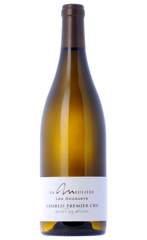 Wine Domaine De La Meuliere Chablis 1 Er Cru Mont De Milieu Les Gougueys 2013