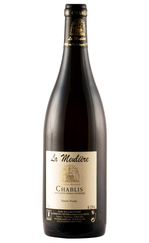 Wine Domaine De La Meuliere Chablis Vieilles Vignes 2012