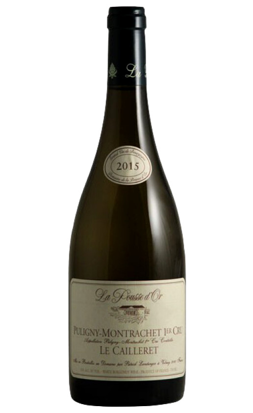 Wine Domaine De La Pousse Dor Puligny Montrachet 1Er Cru Le Cailleret 2015