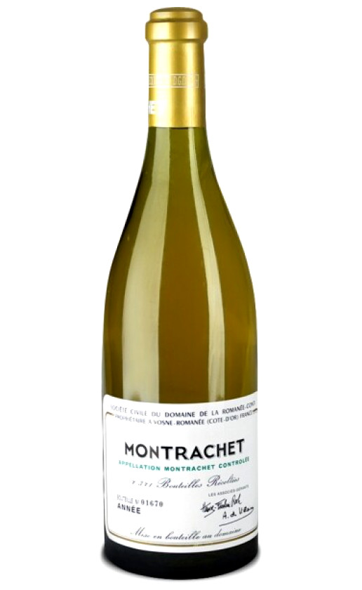 Domaine De La Romanee Conti Montrachet Grand Cru 1989