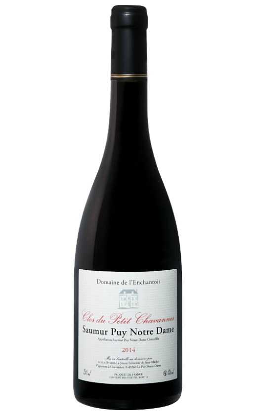 Вино Domaine de l'Enchantoir Clos Du Petit Chavannes Saumur Puy-Notre-Dame 2014