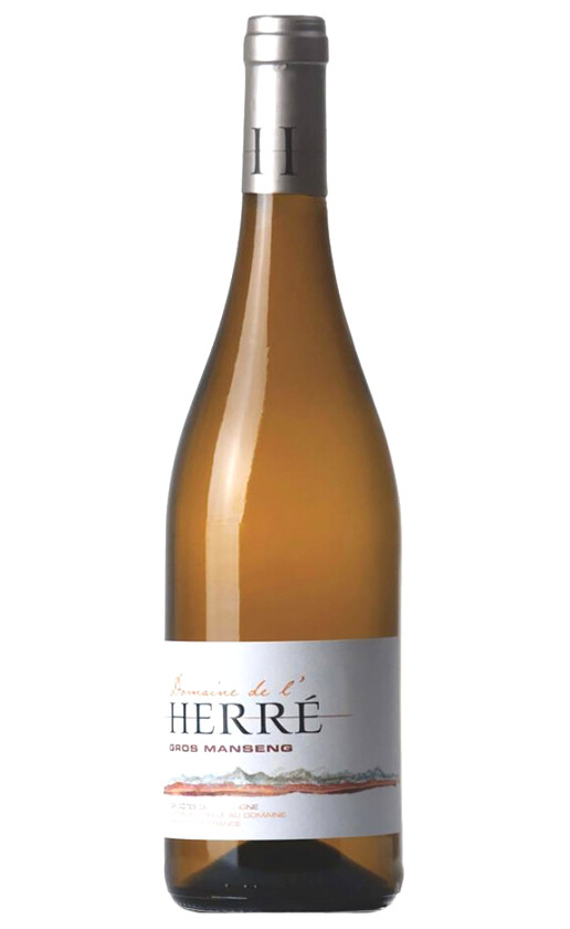 Вино Domaine de l'Herre Gros Manseng Cotes de Gascogne 2019