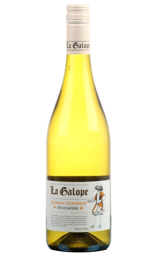 Wine Domaine De Lherre La Galope Colombard Chardonnay Cotes De Gascogne 2015
