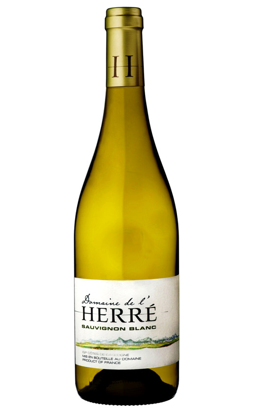 Вино Domaine de l'Herre Sauvignon Blanc Cotes de Gascogne 2017