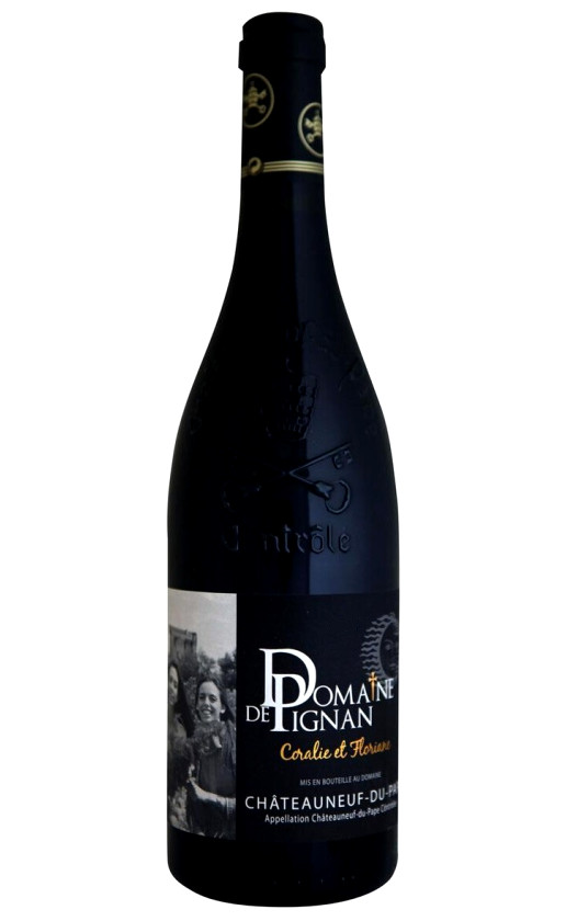 Wine Domaine De Pignan Coralie Et Floriane Chateauneuf Du Pape 2017