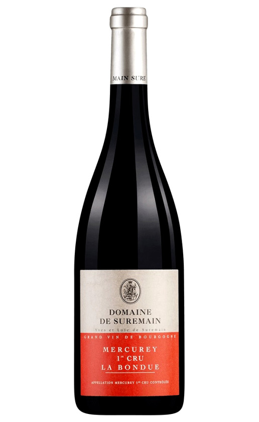 Wine Domaine De Suremain Mercurey 1 Er Cru La Bondue 2018