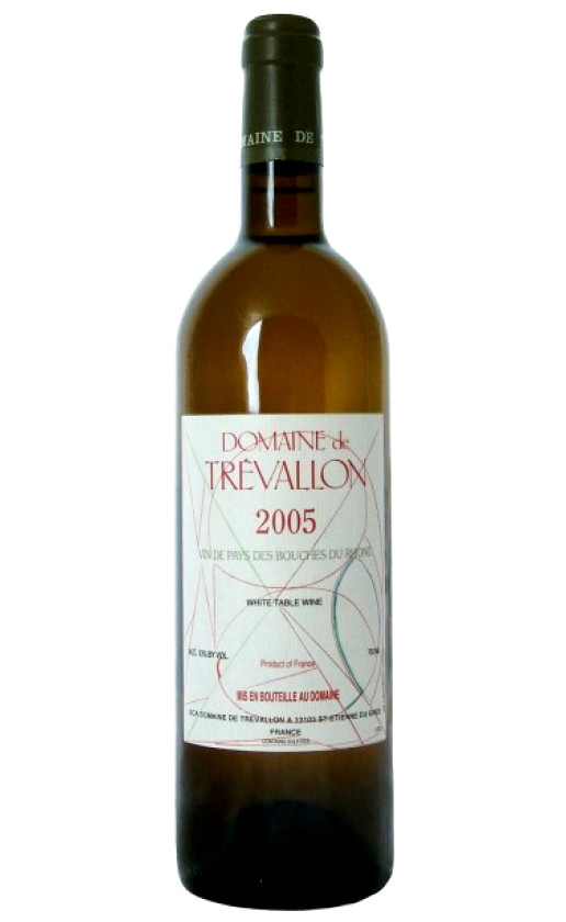 Wine Domaine De Trevallon Blanc Vdp Des Bouches Du Rhone 2005