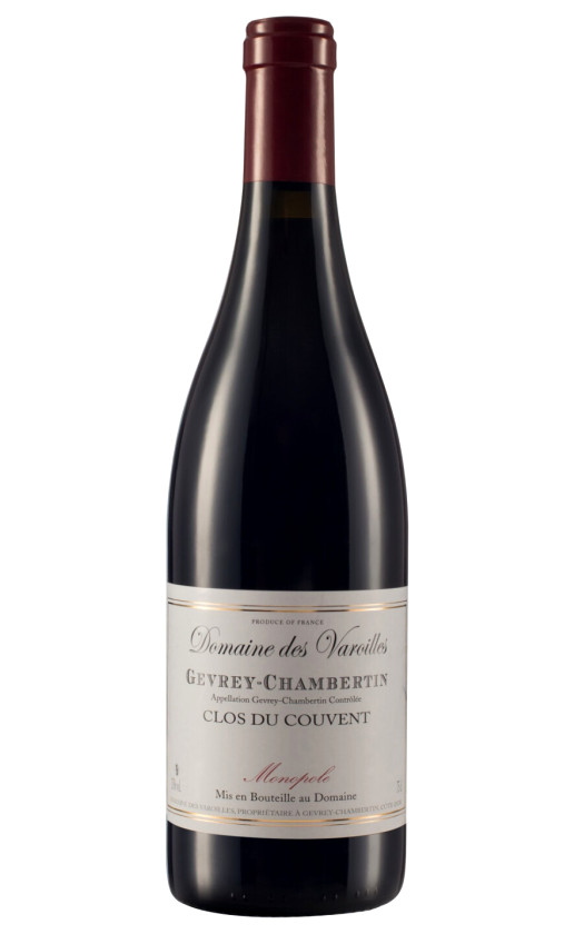 Wine Domaine De Varoilles Gevrey Chambertin Clos Du Couvent 2017
