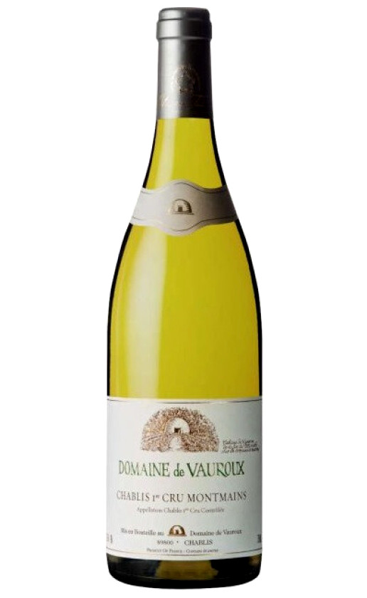 Вино Domaine de Vauroux Chablis Premier Cru Montmains 2015