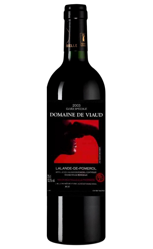 Wine Domaine De Viaud Cuvee Speciale Lalande De Pomerol 2003