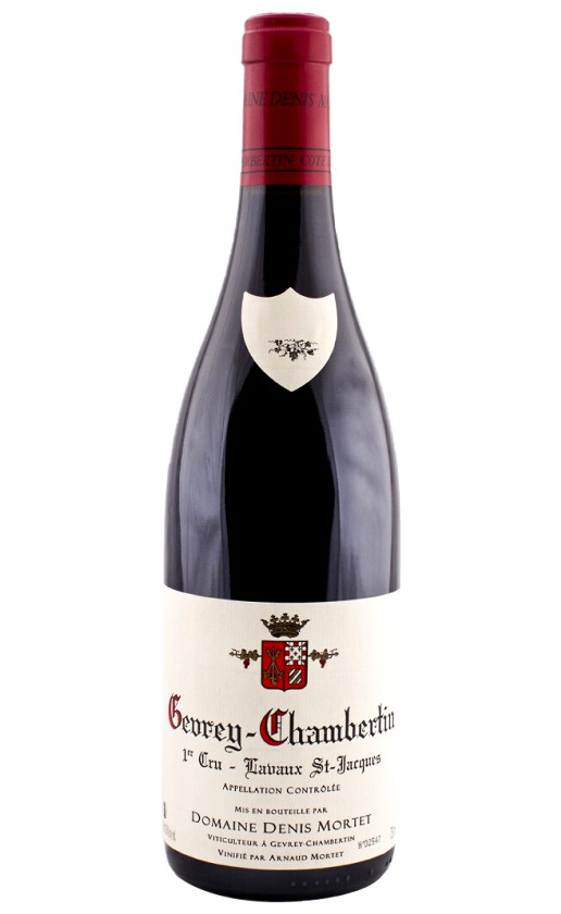 Wine Domaine Denis Mortet Gevrey Chambertin 1 Er Cru Lavaux Saint Jacques 2013